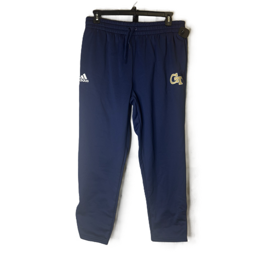 Athletic Pants By Adidas In Blue, Size: Xl