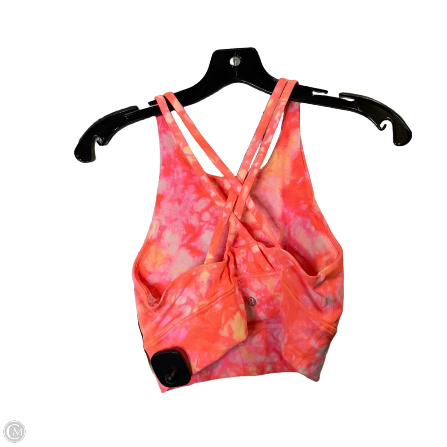 Athletic Bra By Lululemon In Orange, Size: 6