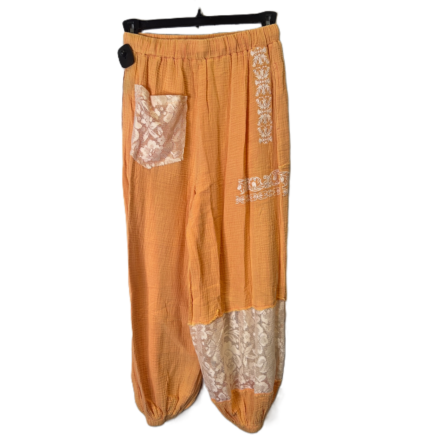 Pants Joggers By Pol In Orange, Size: S