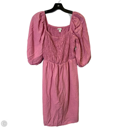 Dress Casual Short By Bar Iii In Pink, Size: S