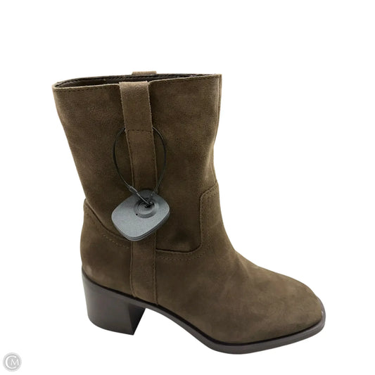 Boots Mid-calf Heels By Steve Madden In Brown, Size: 9