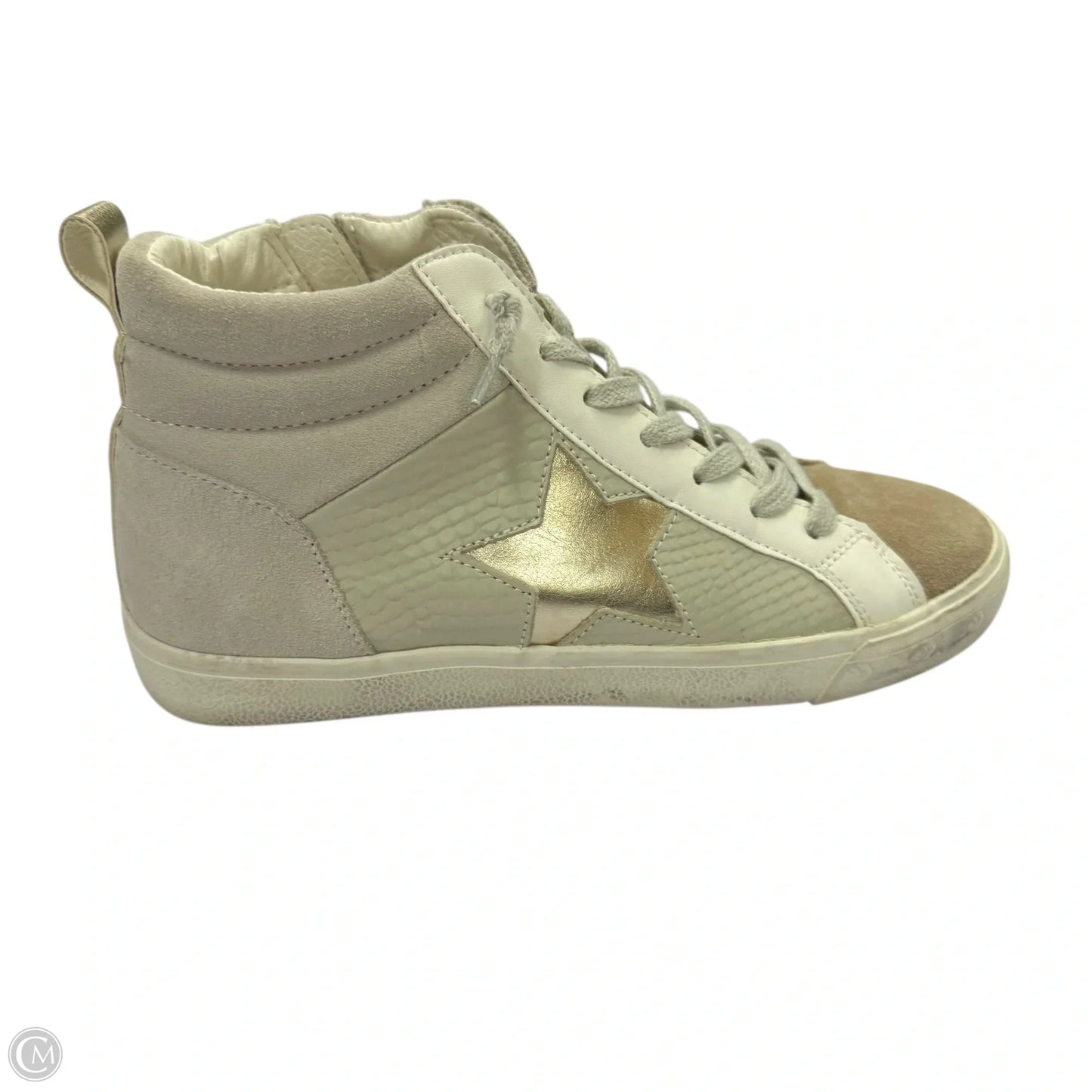 Shoes Sneakers By Vintage Havana In Cream, Size: 10