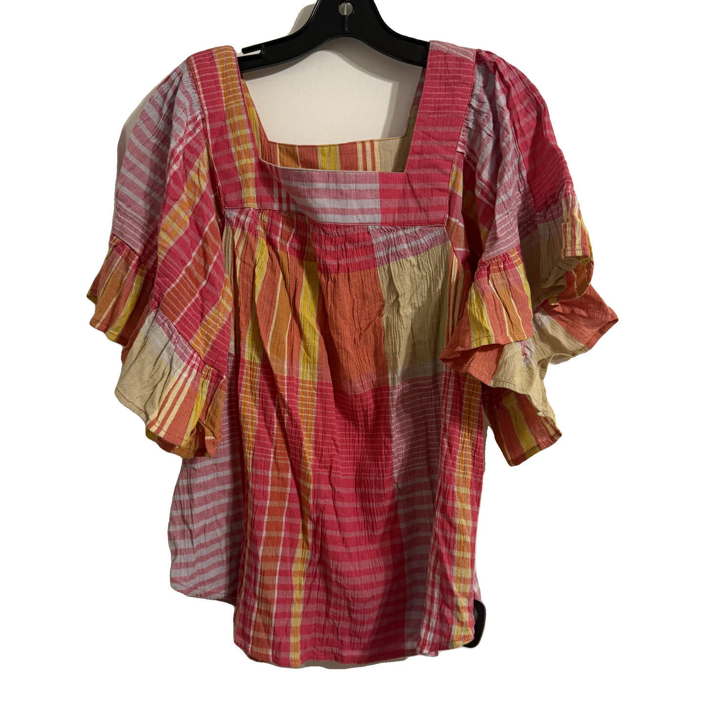 Top Short Sleeve By Beachlunchlounge In Multi-colored, Size: L