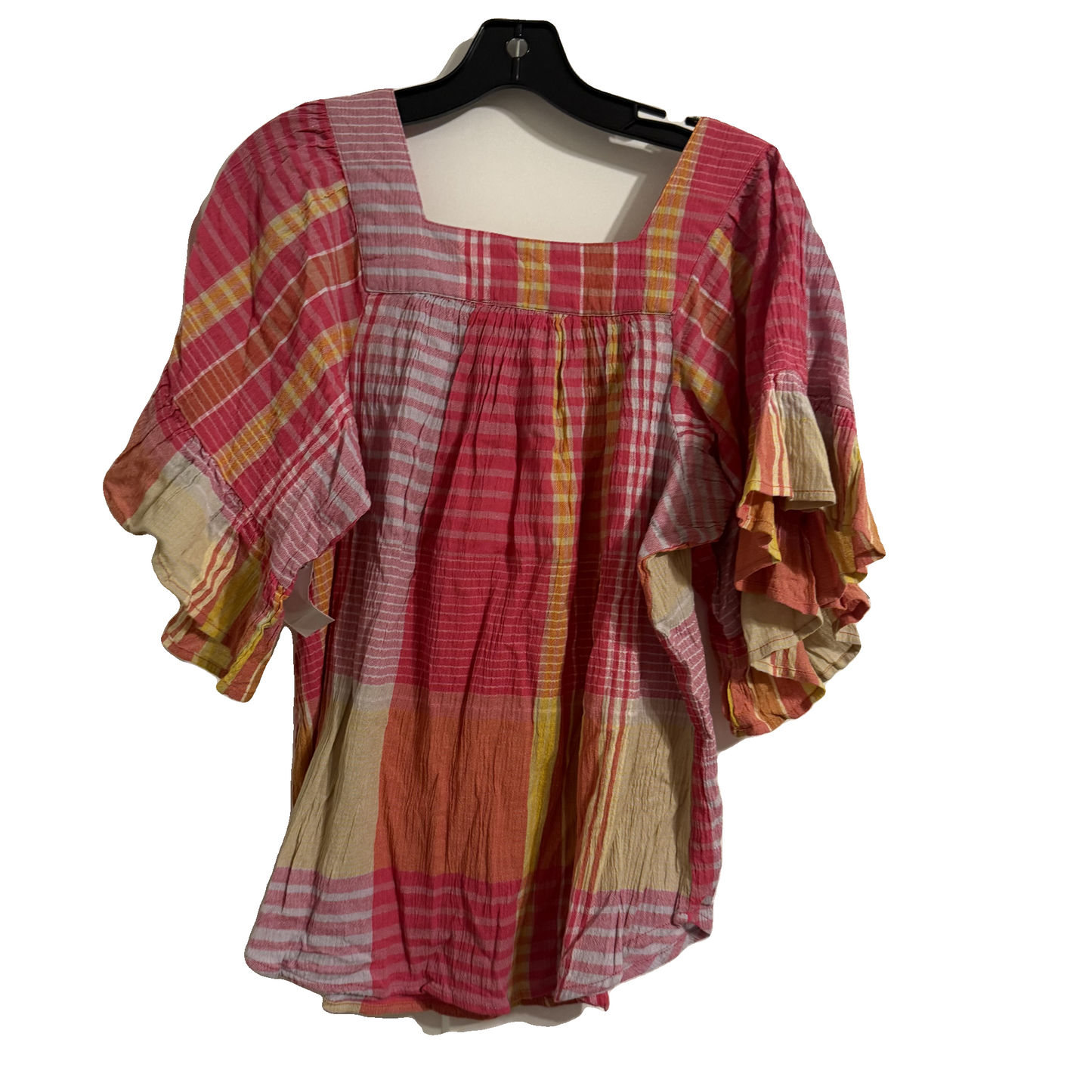 Top Short Sleeve By Beachlunchlounge In Multi-colored, Size: L