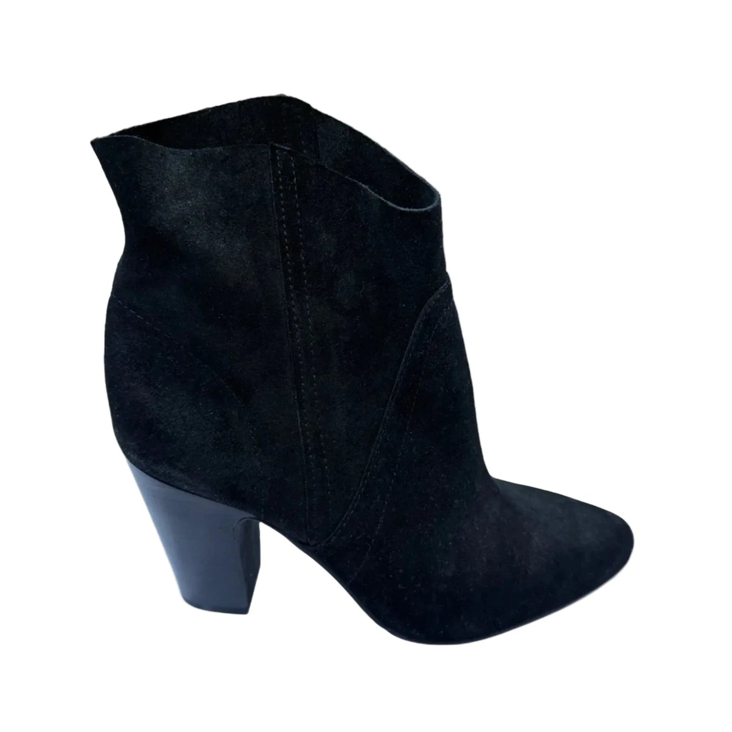 Boots Ankle Heels By Vince Camuto In Black, Size: 10