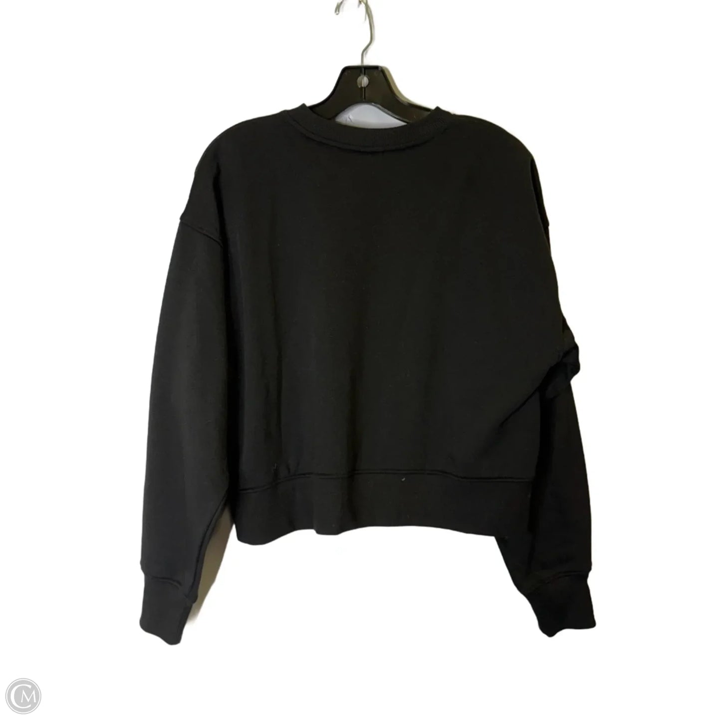 Sweatshirt Crewneck By Divided In Black, Size: S