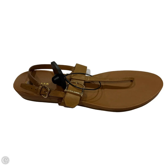 Sandals Flats By Cole-haan In Brown, Size: 10