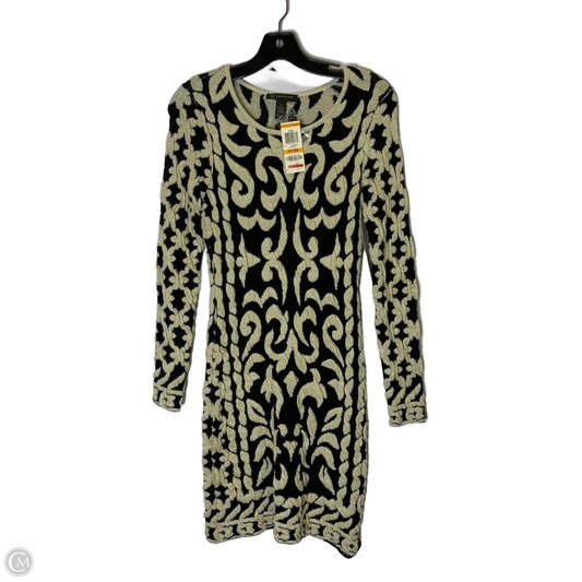 Dress Casual Short By Inc In Black & Cream, Size: Sp