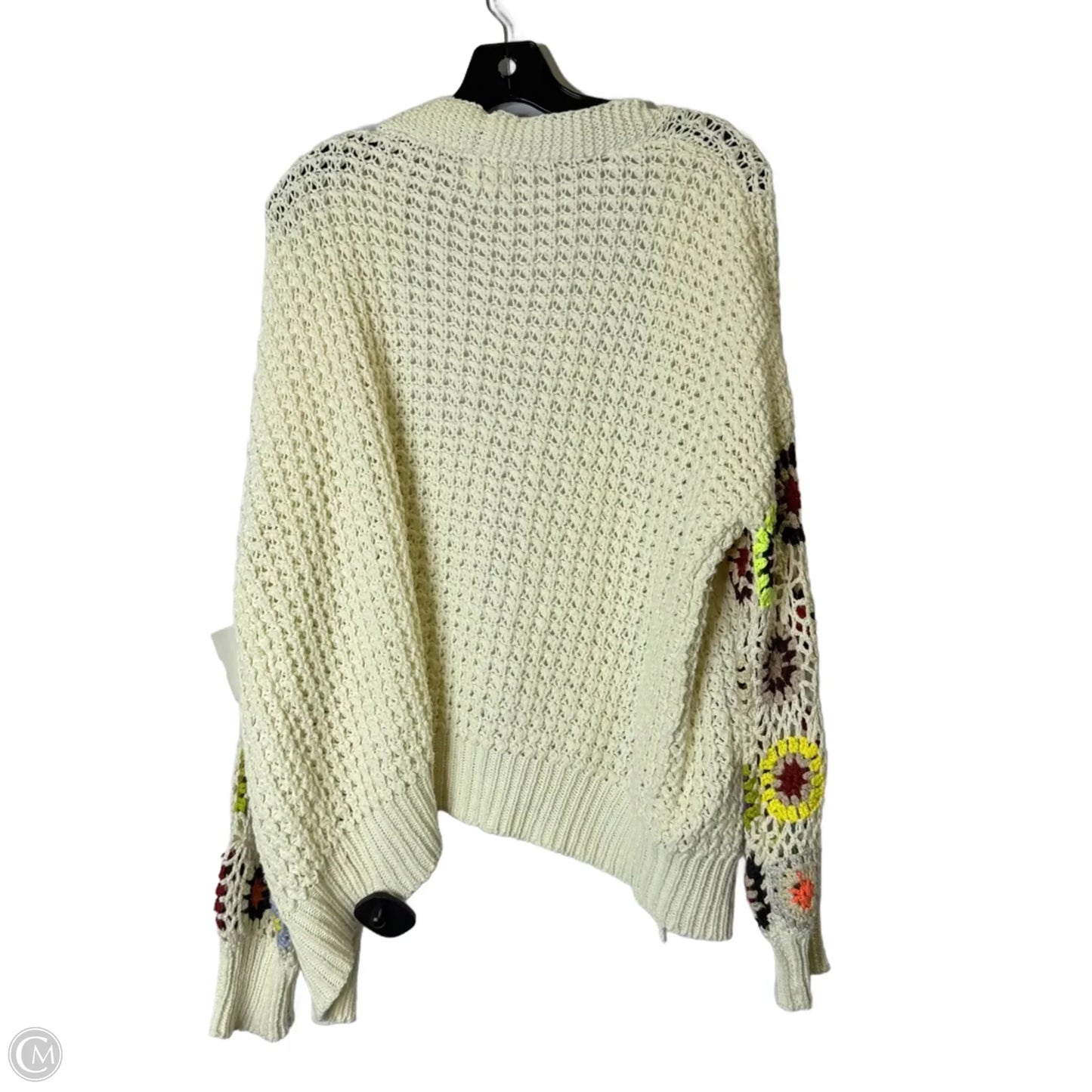 Cardigan By Dreamers In Cream, Size: S