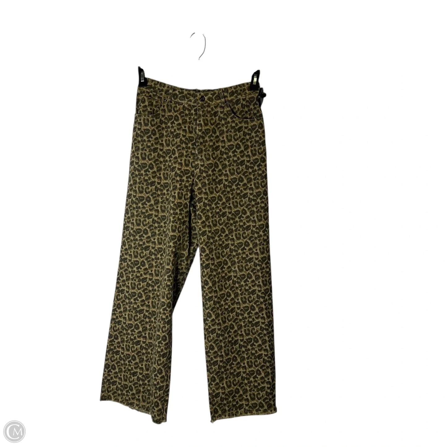 Jeans Straight By New In In Animal Print, Size: S