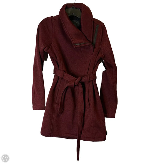 Coat Peacoat By Steve Madden In Red, Size: M