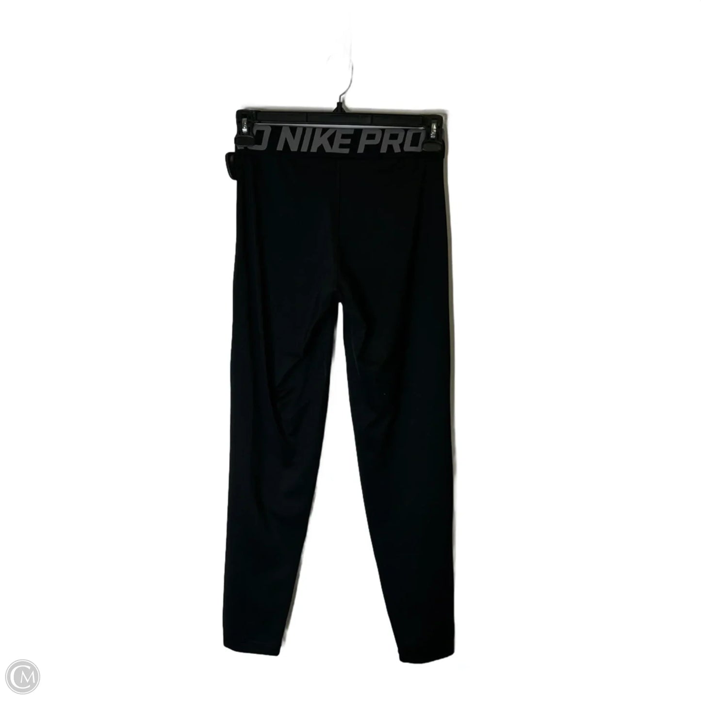 Athletic Leggings By Nike Apparel In Black, Size: M
