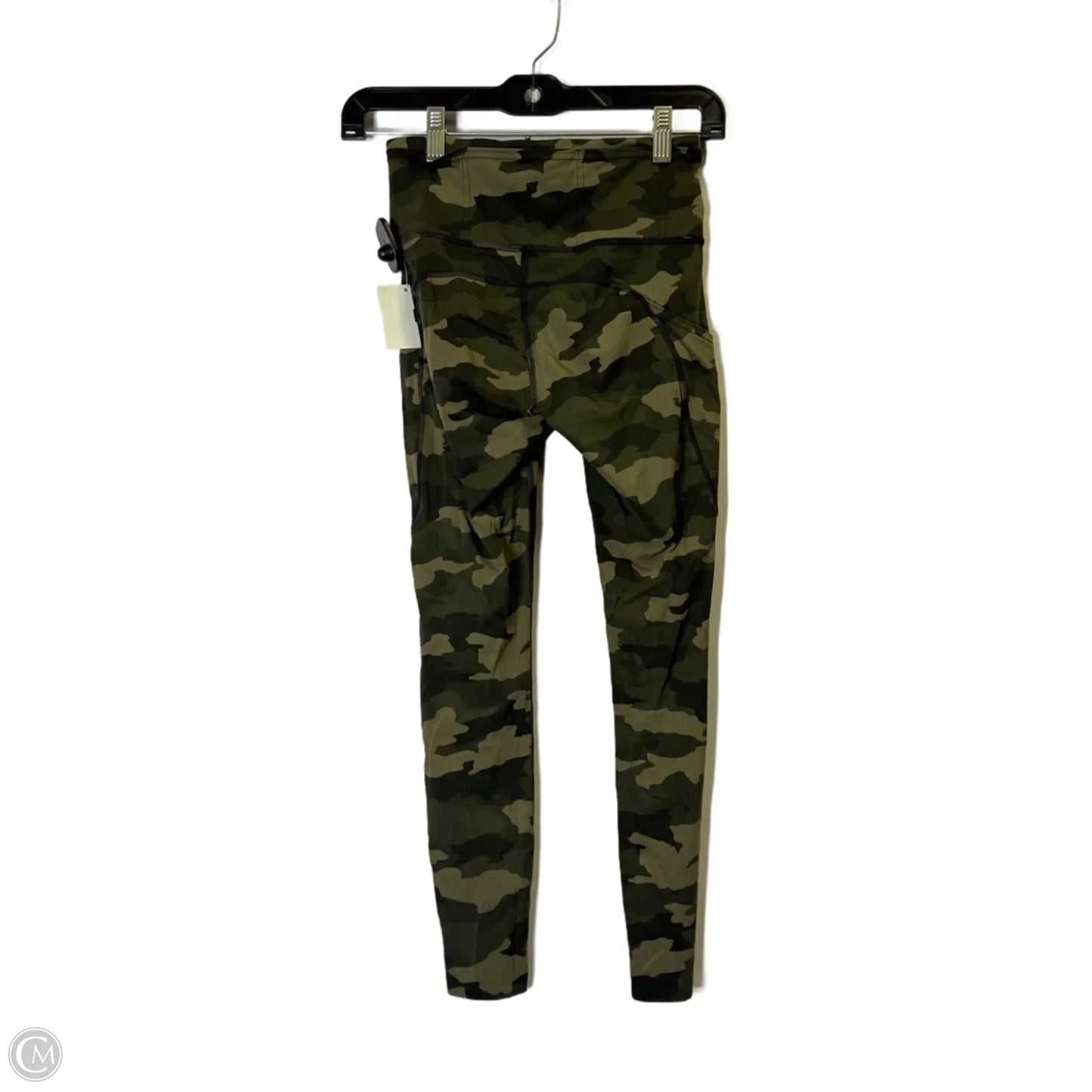 Athletic Leggings By Lululemon In Camouflage Print, Size: 4