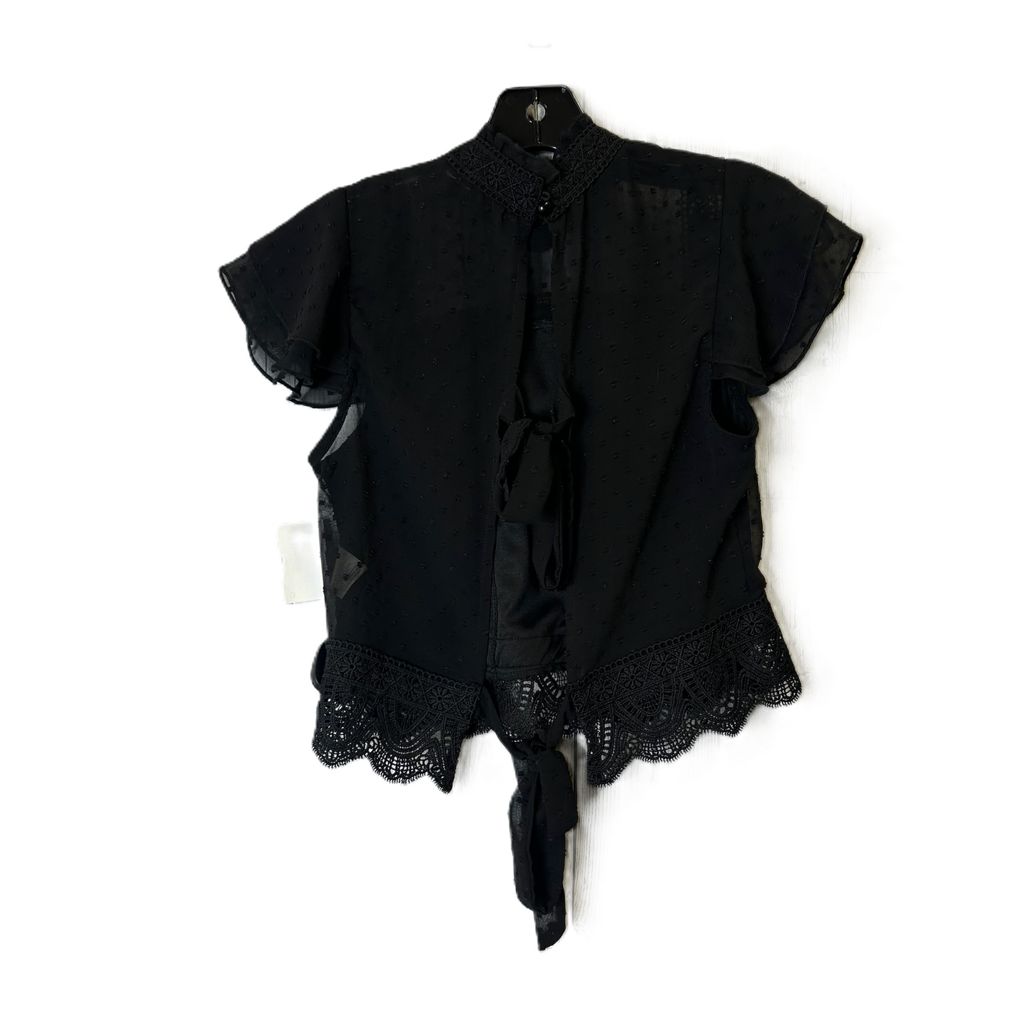 Top Short Sleeve By Mi Ami In Black, Size: S