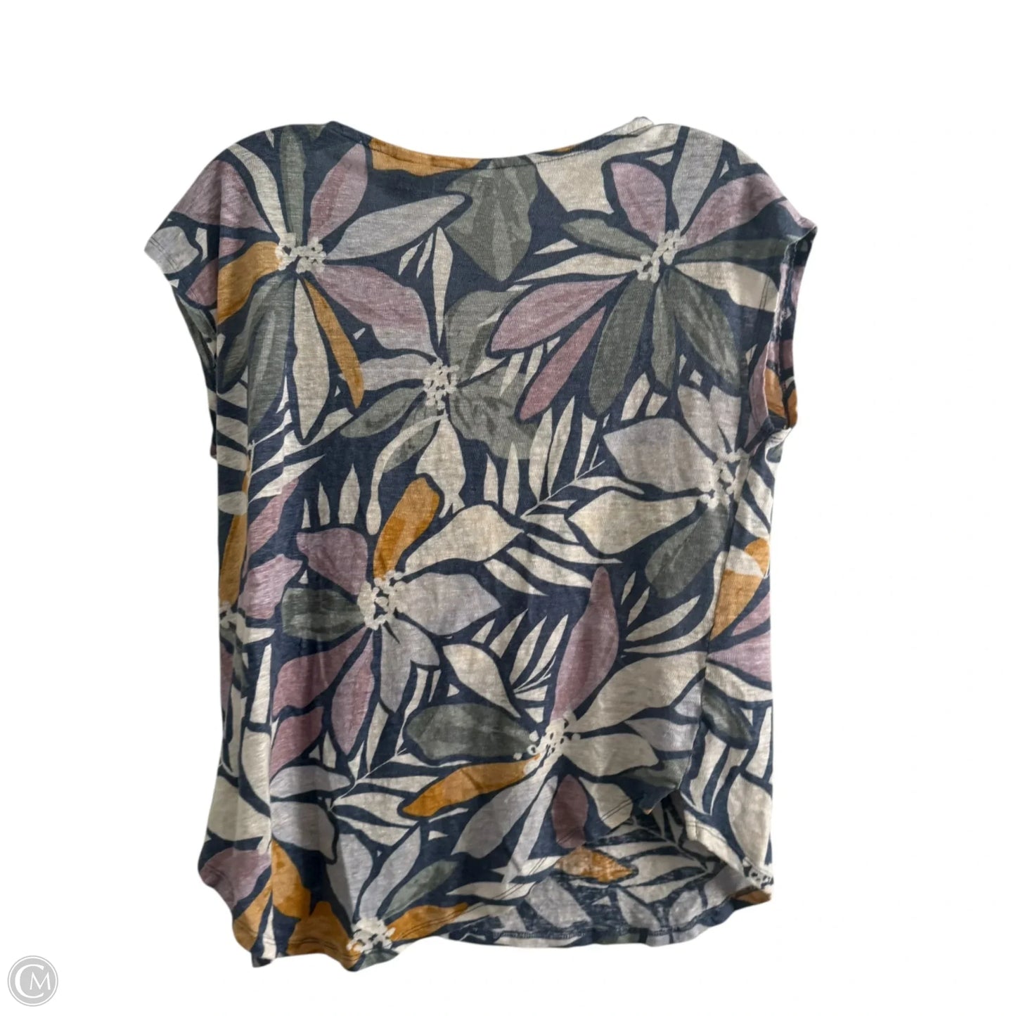 Top Sleeveless Basic By Nicole By Nicole Miller In Floral Print, Size: M