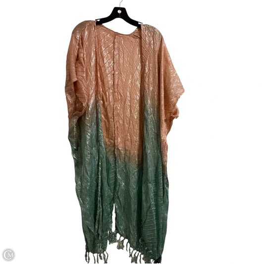 Shawl By Anthropologie In Peach, Size: Osfm