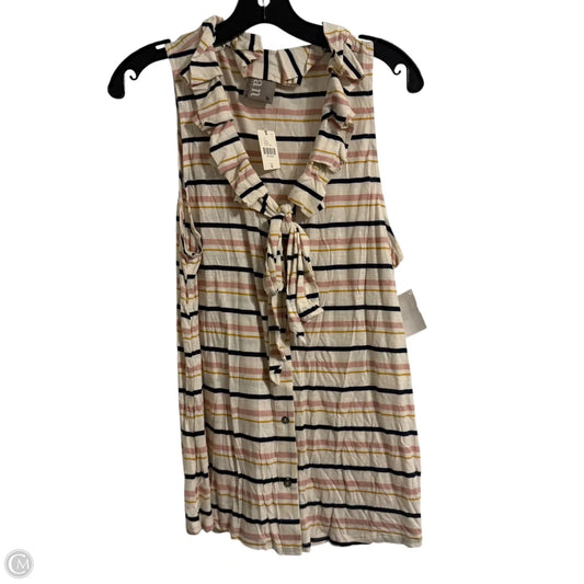 Top Sleeveless By Dolan Left Coast In Cream, Size: M