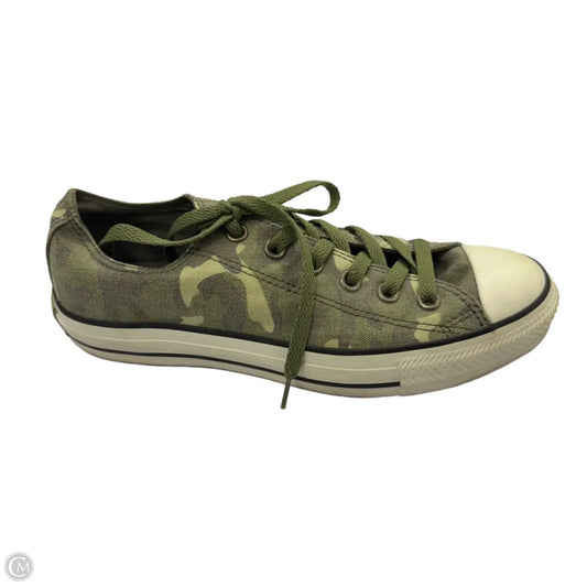 Shoes Sneakers By Converse In Camouflage Print, Size: 8