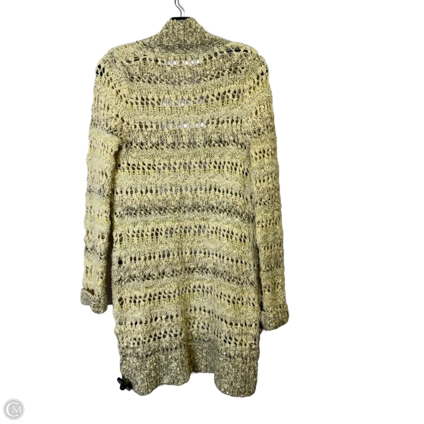 Sweater Cardigan By Knitted And Knotted In Cream, Size: Xs