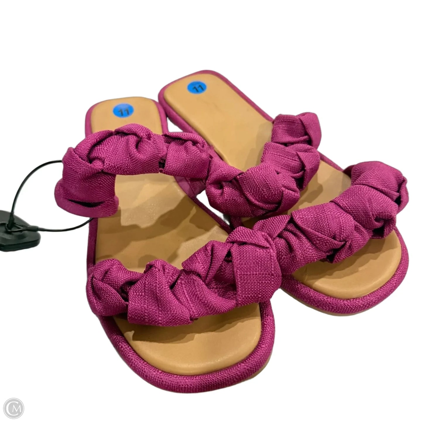 Sandals Flats By Universal Thread In Pink, Size: 11