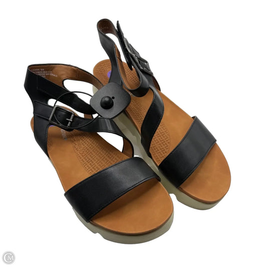 Sandals Heels Platform By Bare Traps In Black, Size: 8