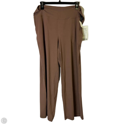Athletic Leggings By Lululemon In Brown, Size: 20