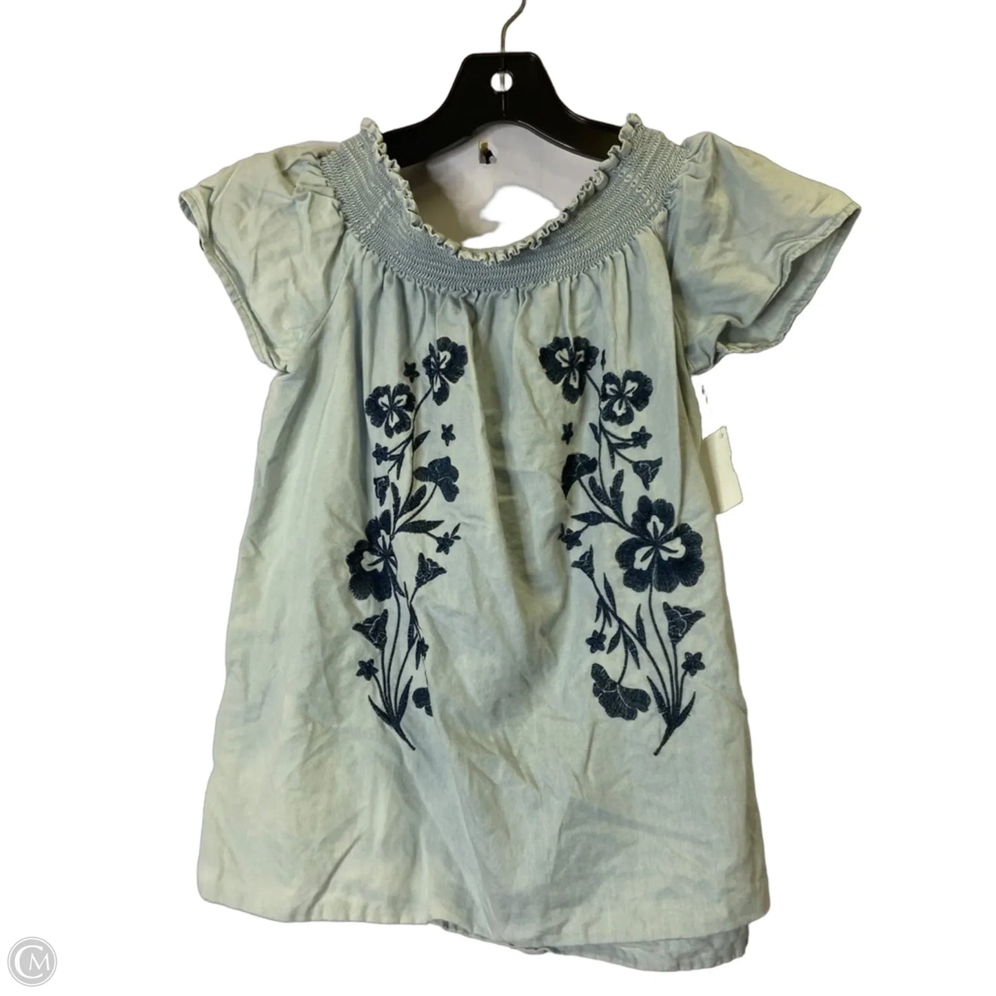 Top Sleeveless By Love Tree In Blue, Size: S