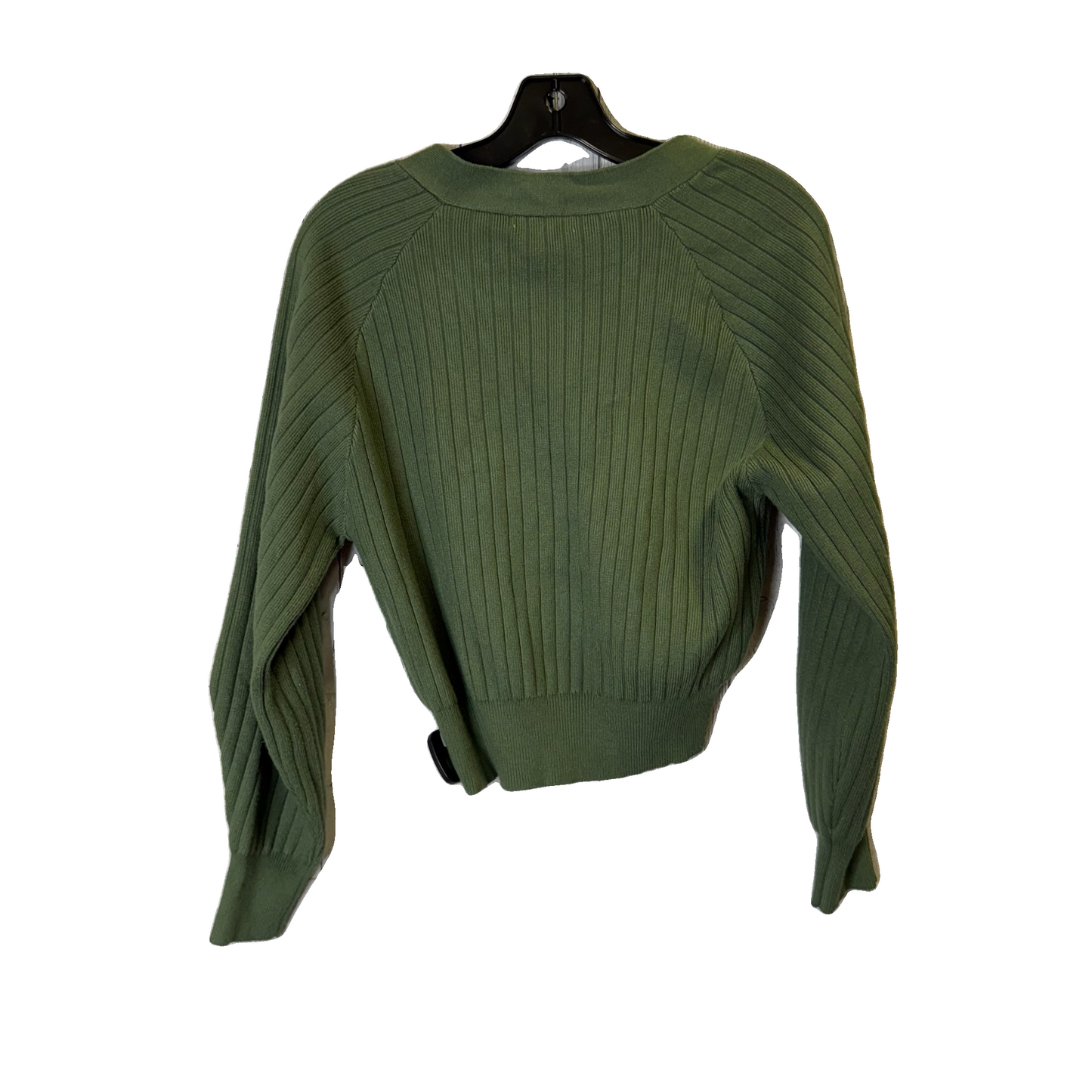 Cardigan By Clothes Mentor In Green, Size: M