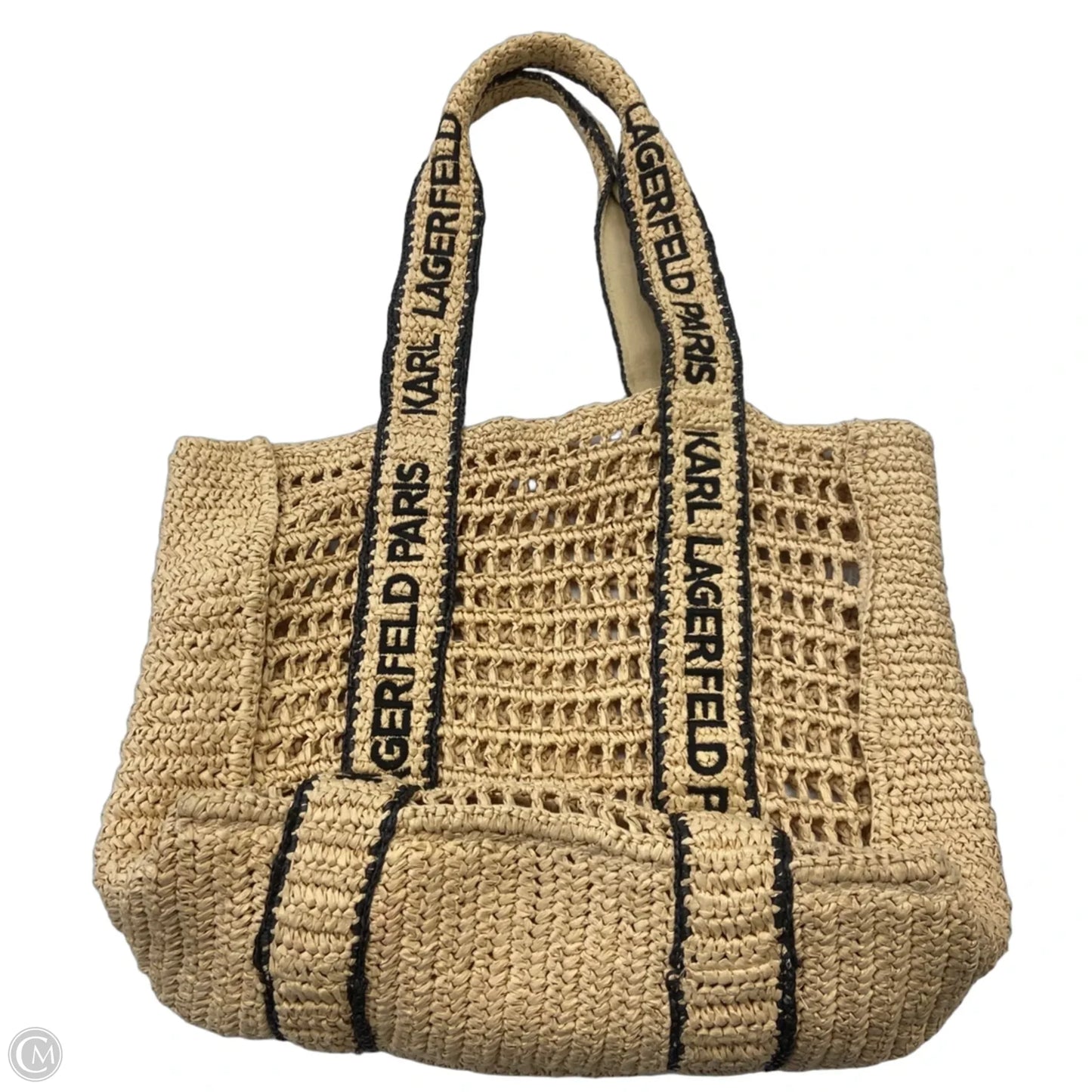Tote Designer By Karl Lagerfeld, Size: Large