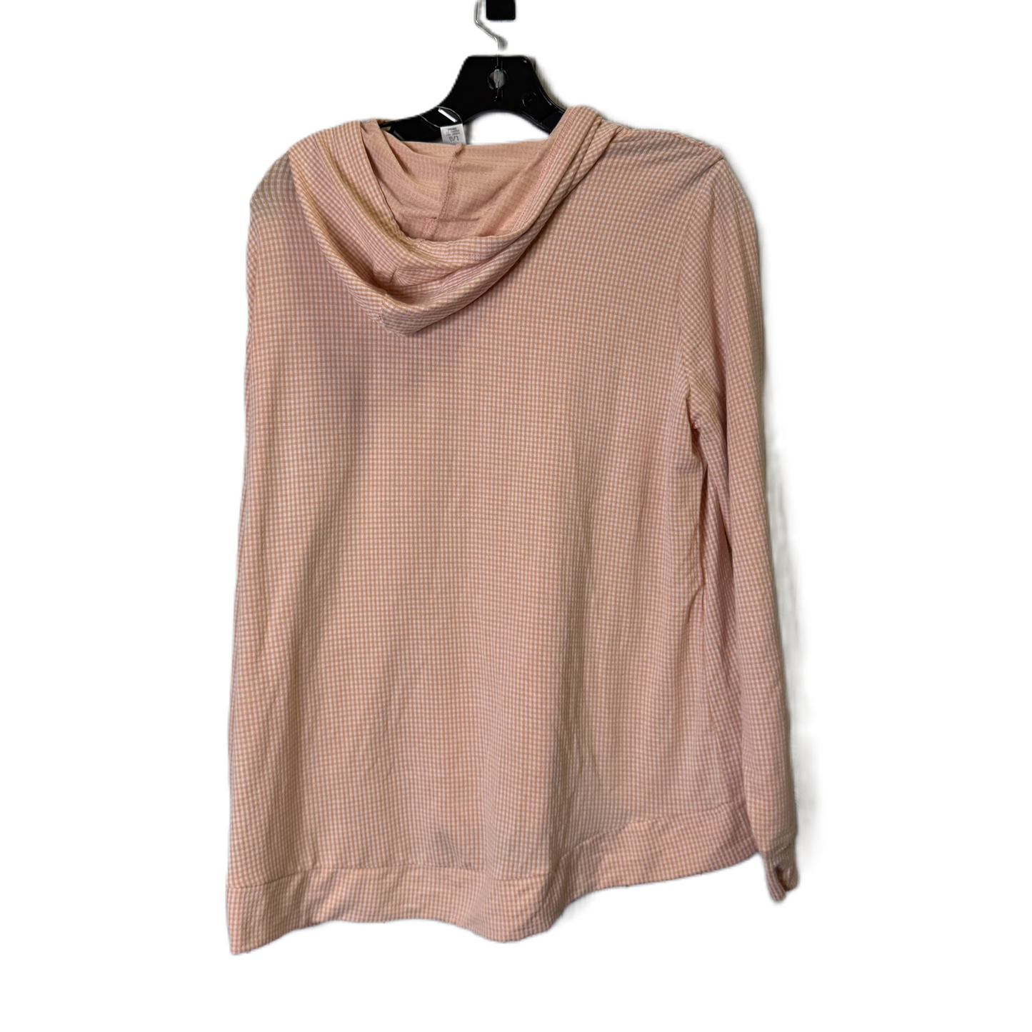 Top Long Sleeve By Weatherproof In Orange, Size: L