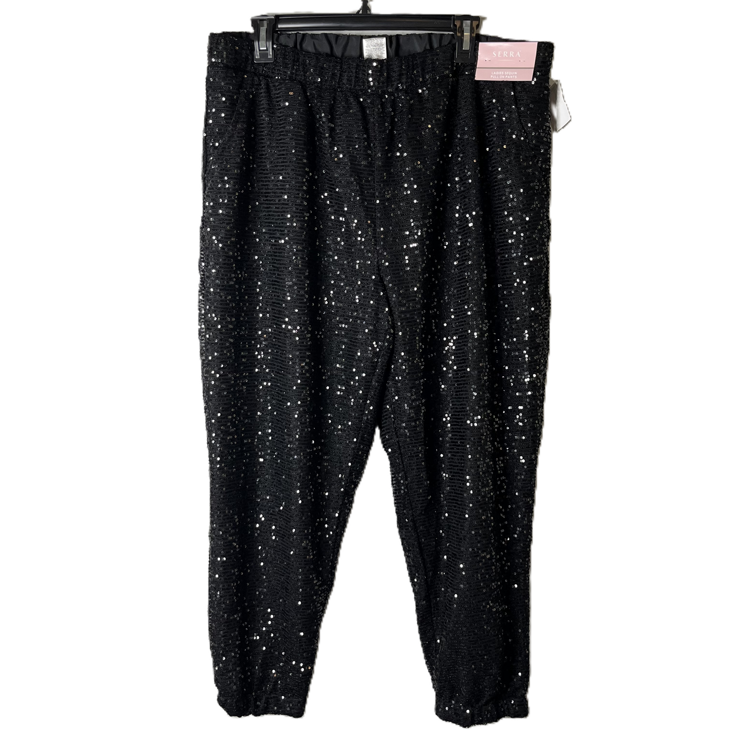 Pants Joggers By Serra In Black, Size: Xl