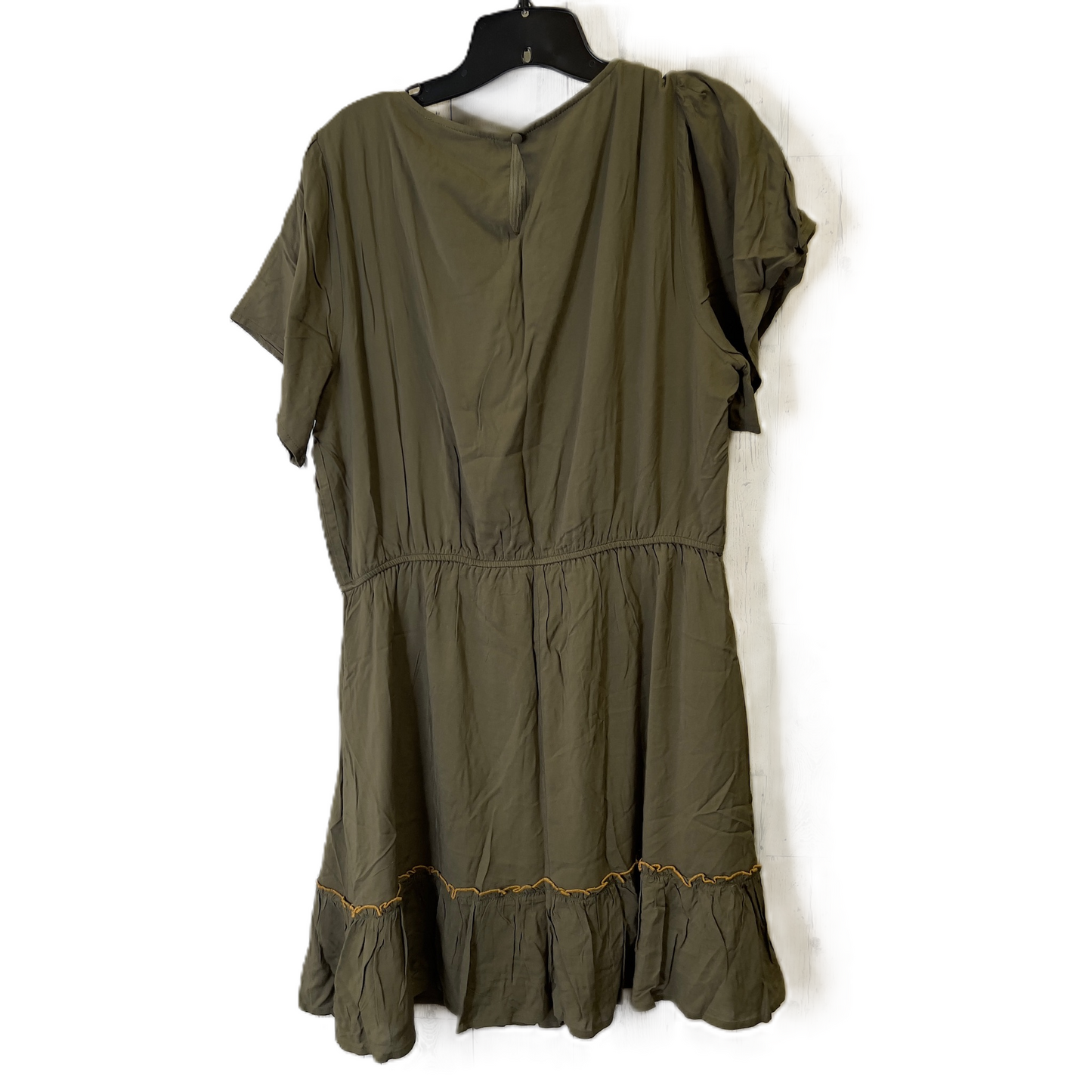 Dress Casual Short By Savanna Jane In Green, Size: Xl