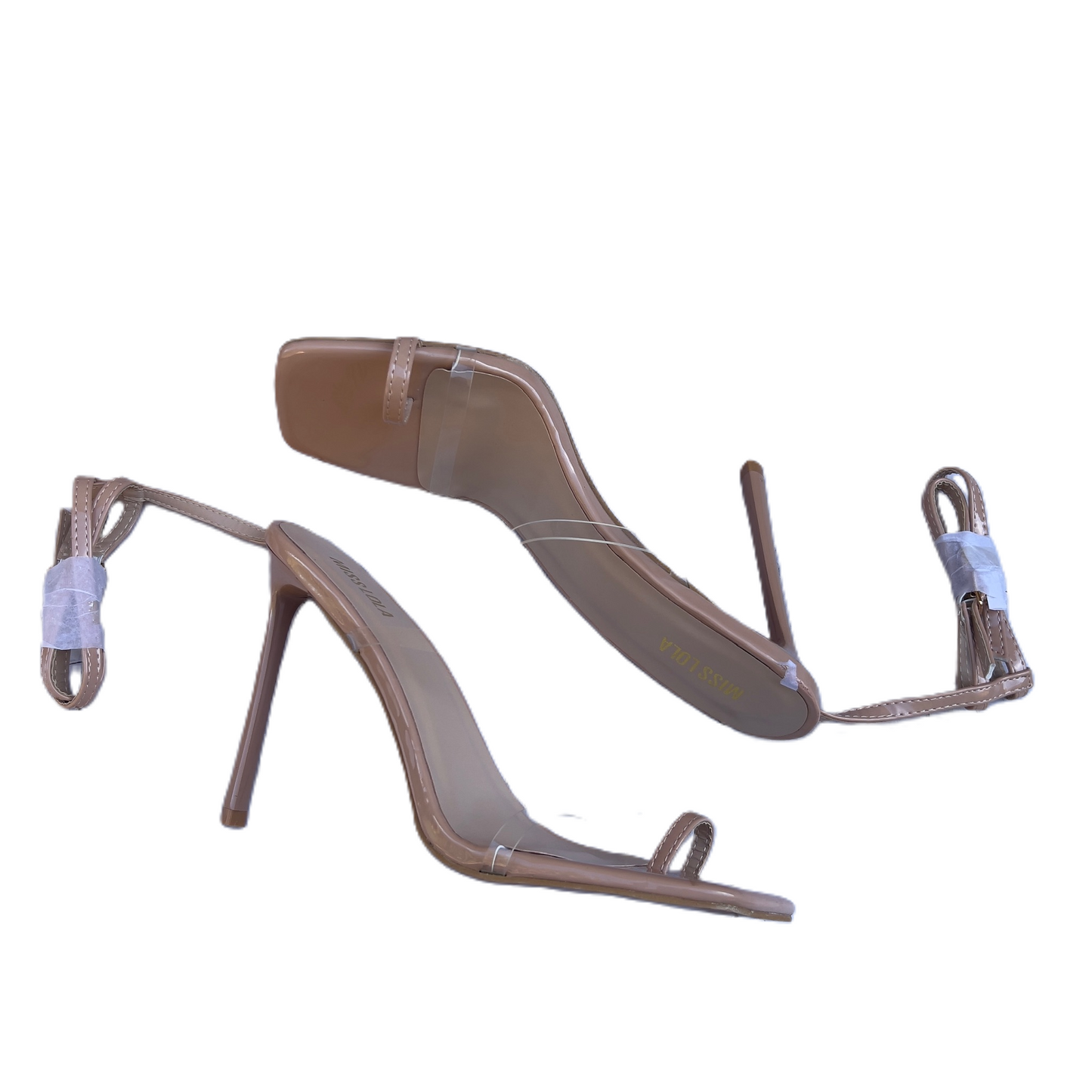 Shoes Heels Stiletto By Miss Lola In Tan, Size: 10