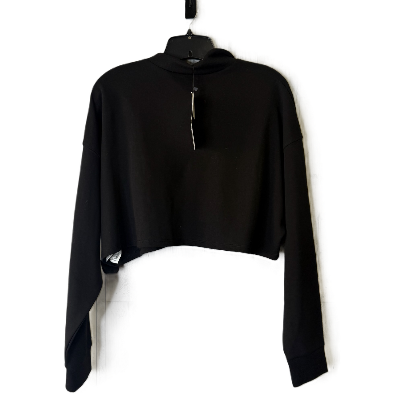 Top Long Sleeve By Zara In Black, Size: L