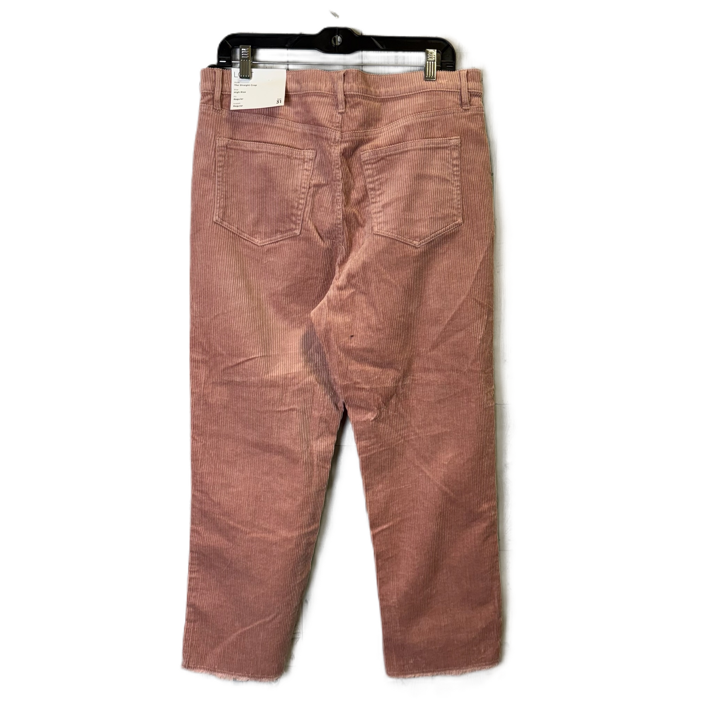 Pants Corduroy By Loft In Pink, Size: 12