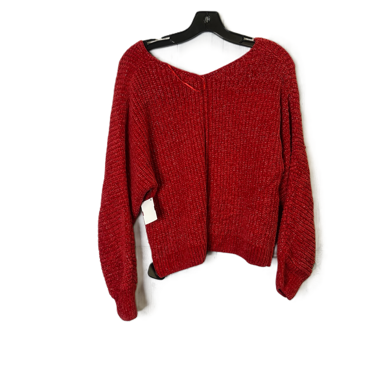 Sweater By Pink Rose In Red, Size: M