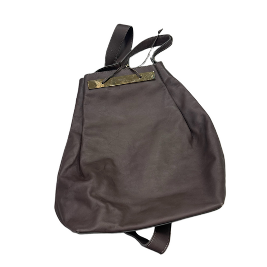 Backpack Leather By Alberta de Canio, Size: Medium