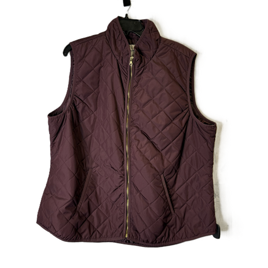 Vest Puffer & Quilted By Old Navy In Purple, Size: Xxl