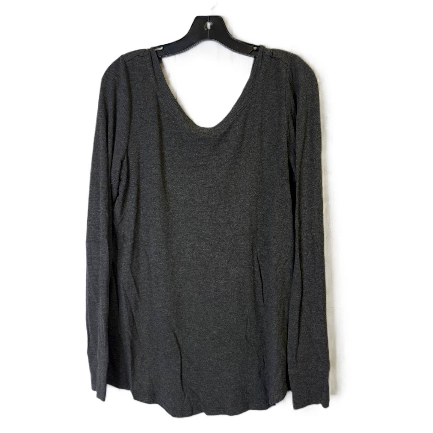 Top Long Sleeve By Cabi In Grey, Size: M