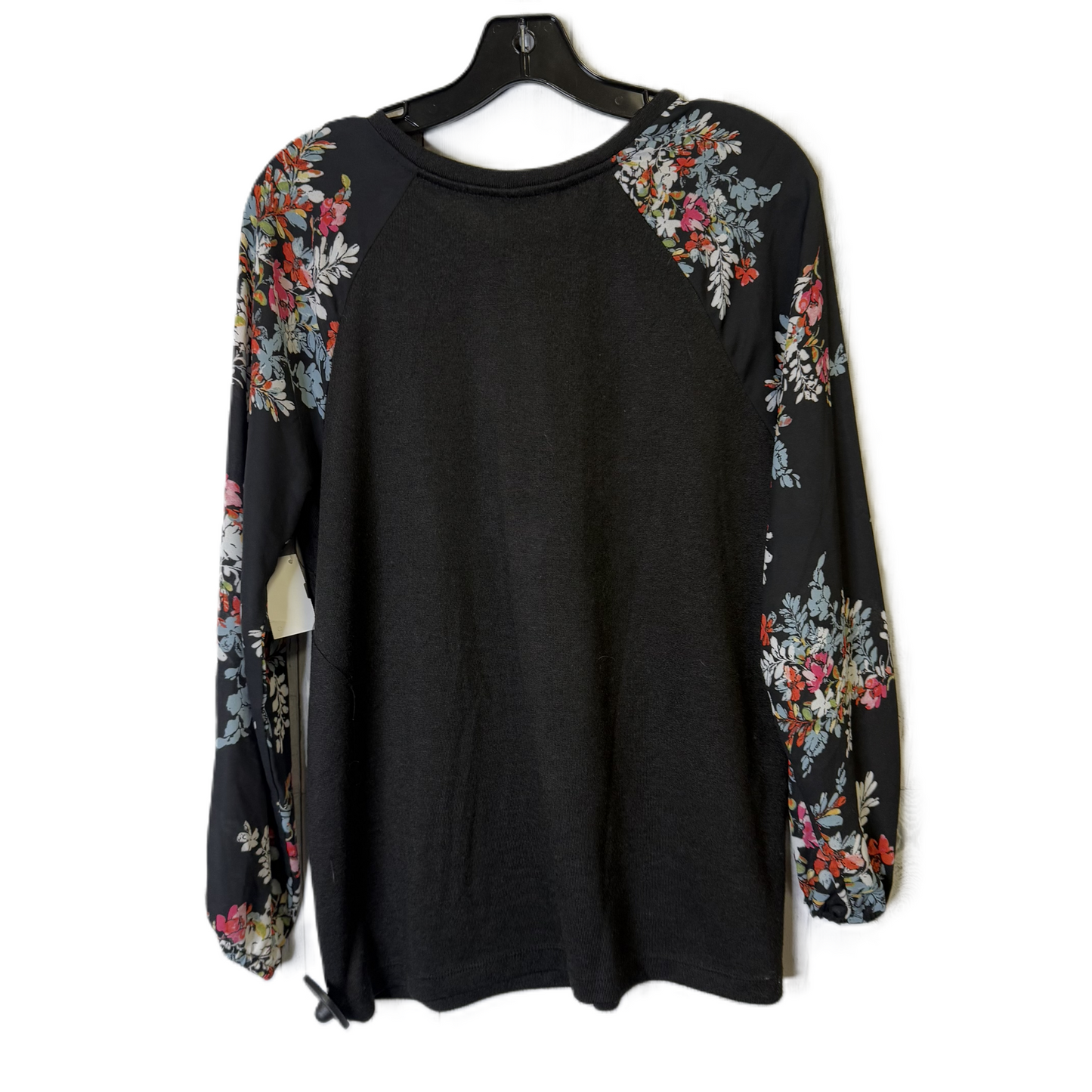 Top Long Sleeve By Jules & Leopold In Black, Size: M