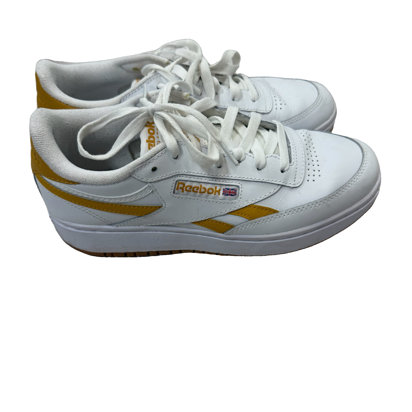 Shoes Athletic By Reebok In White, Size: 9