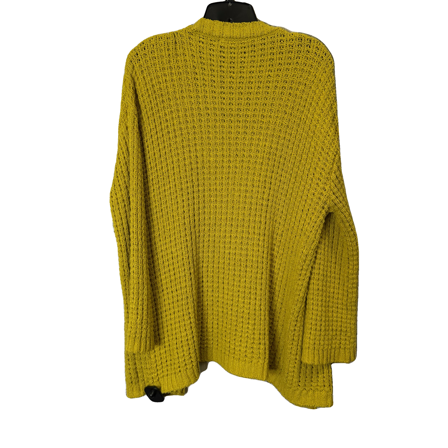 Sweater Cardigan By C And C In Yellow, Size: S