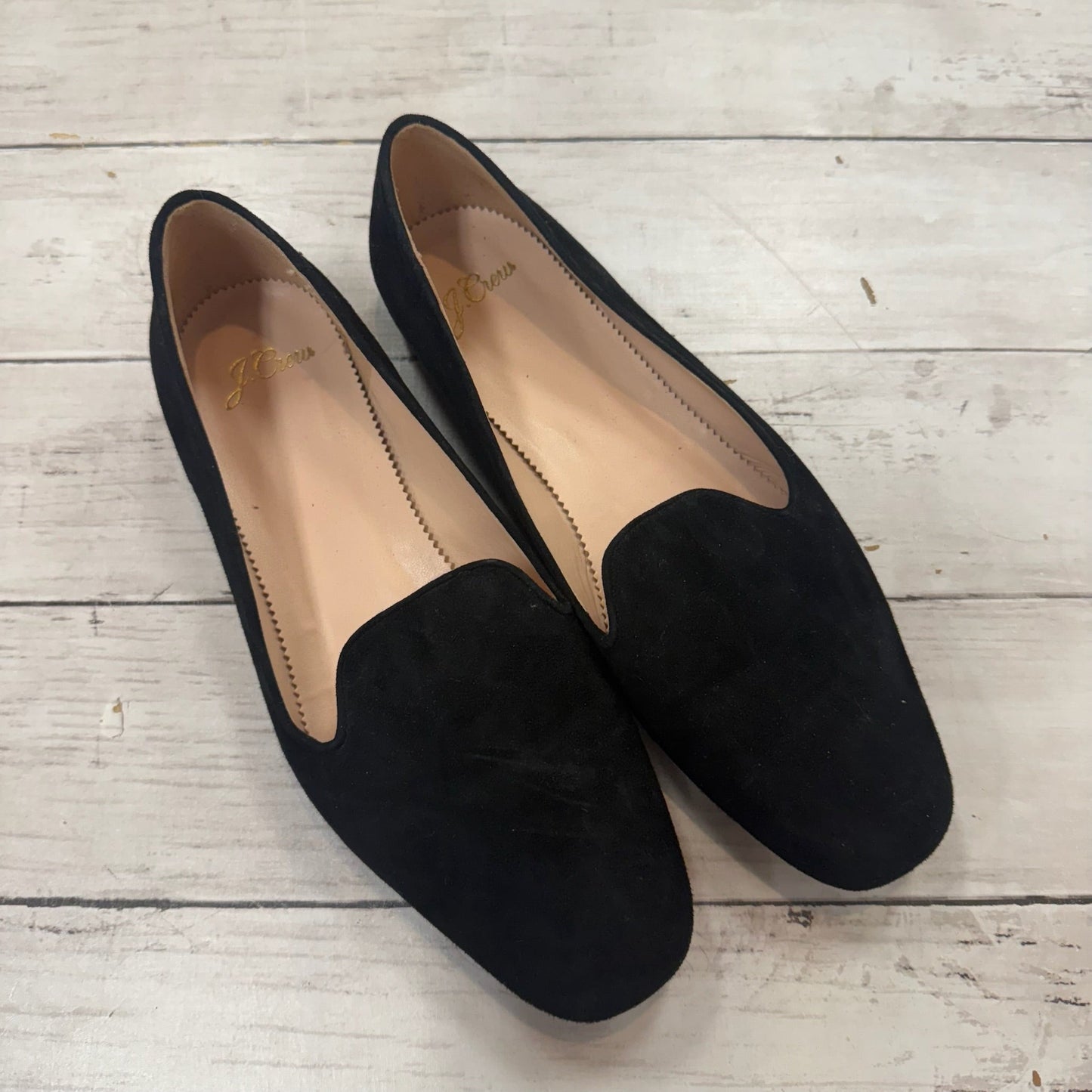 Shoes Flats By J. Crew In Black, Size: 8