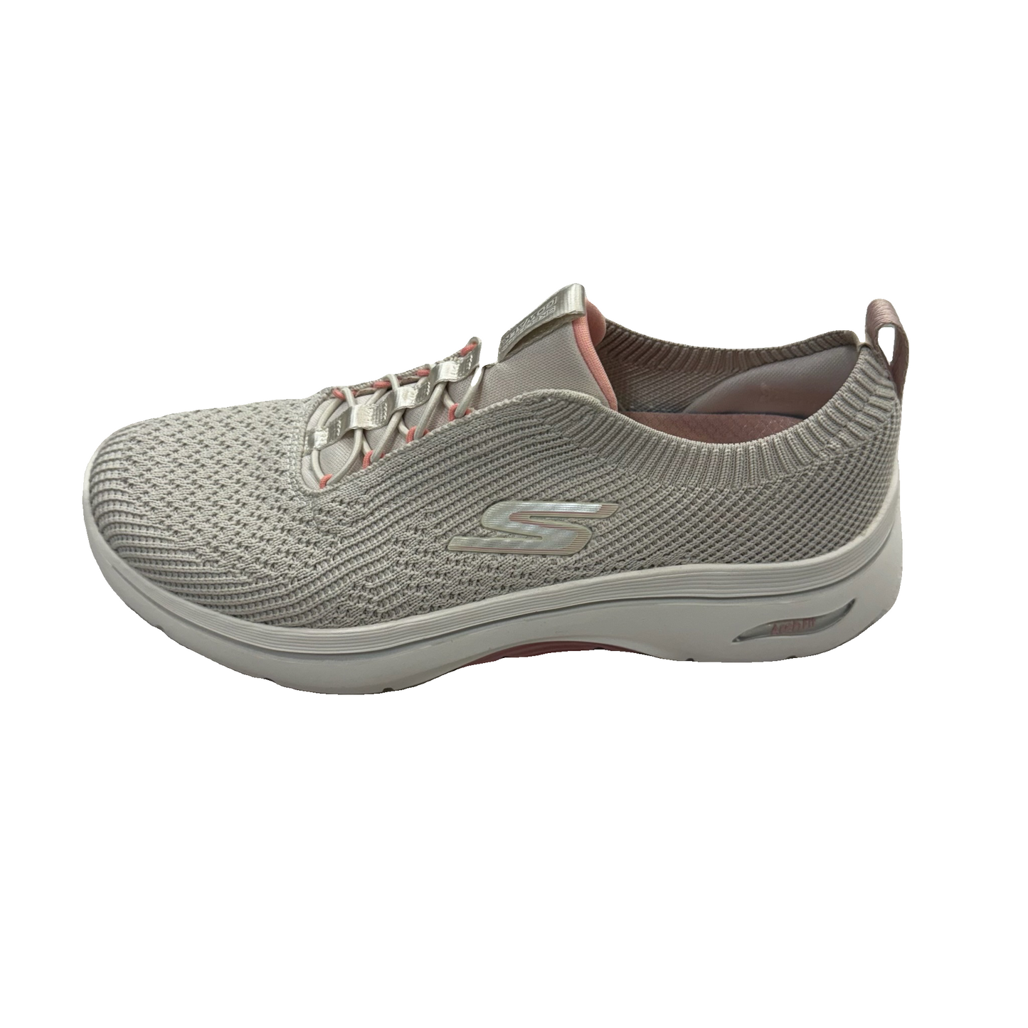 Shoes Athletic By Skechers In Grey, Size: 7