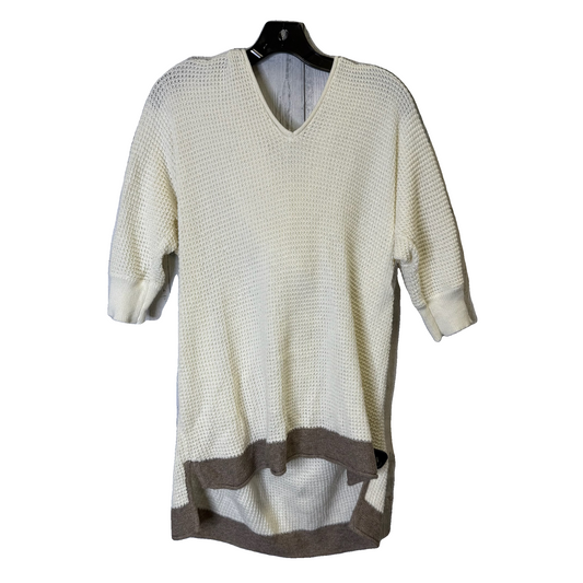 Sweatshirt Hoodie By New York And Co In Cream, Size: L