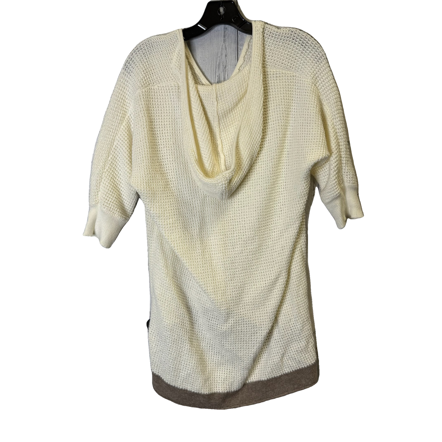 Sweatshirt Hoodie By New York And Co In Cream, Size: L