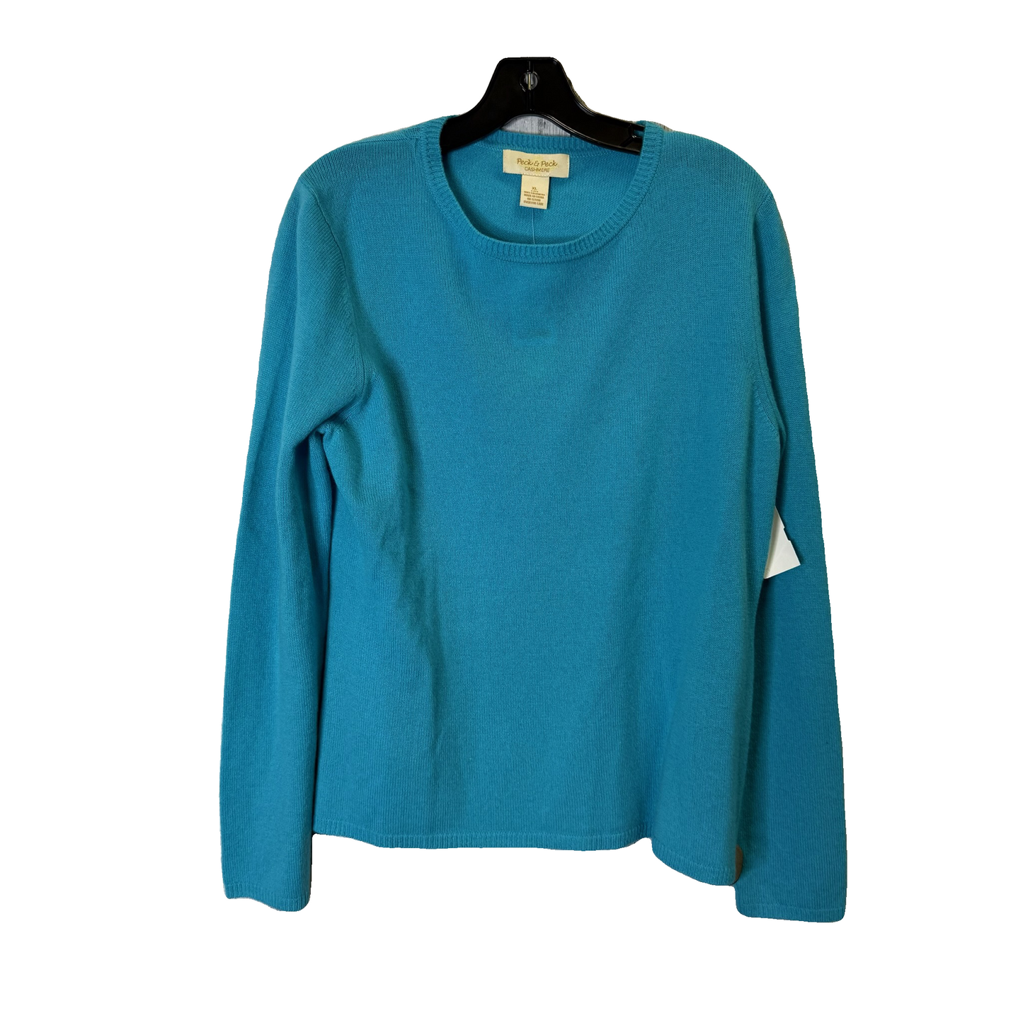 Sweater Cashmere By Peck And Peck In Blue, Size: Xl