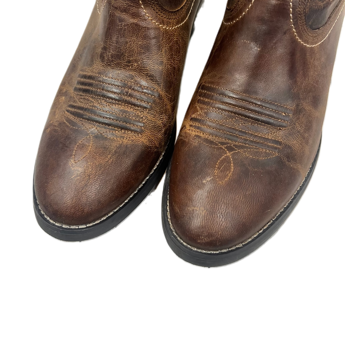 Boots Western By Ariat In Brown, Size: 10