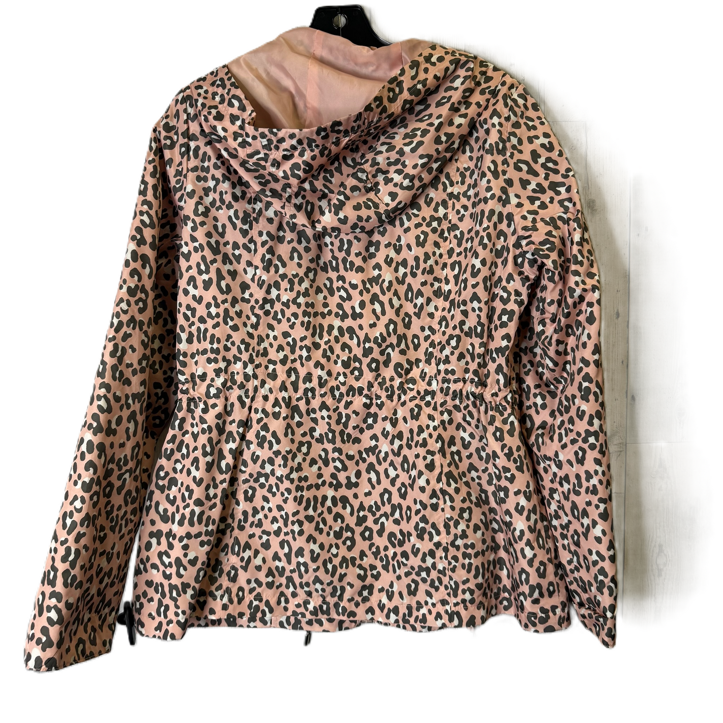 Coat Raincoat By Kim Rogers In Animal Print, Size: Mp