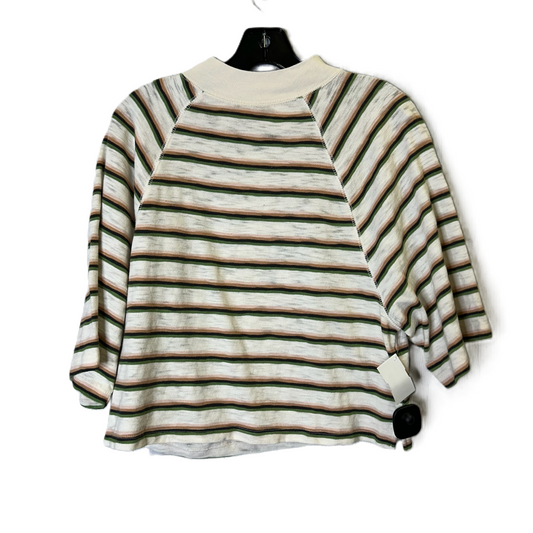 Top Short Sleeve Basic By Universal Thread In Striped Pattern, Size: M